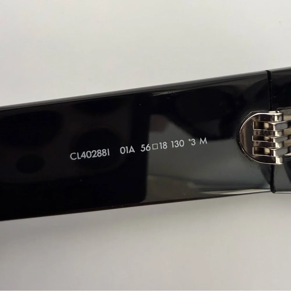 NEW!!! Celine black unisex sunglasses CL40288I 01A Authentic - Picture 6 of 8